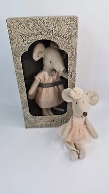 Maileg Dance Mouse Giselle  Boxed Plus Maileg Little Sister VGC • £39