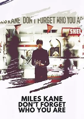 Miles Kane Don’t Forget Who You Are A4 Print Poster Wall Art Album CD. • £9.99