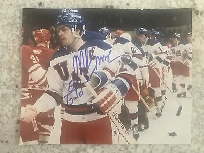 Mike Eruzione SIGNED 8x10 PHOTO 1980 USA Olympic Hockey Miracle On Ice Autograph • $20