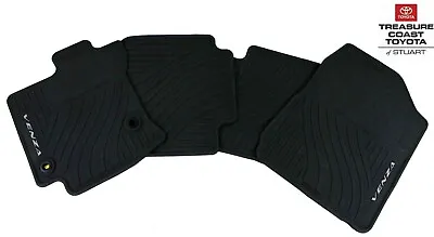 New Oem Toyota Venza 2013-2014 All Weather Floor Mats 4-piece Set  • $76.99