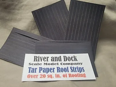 N Scale Laser Cut Tar Paper Roofing • $8.95