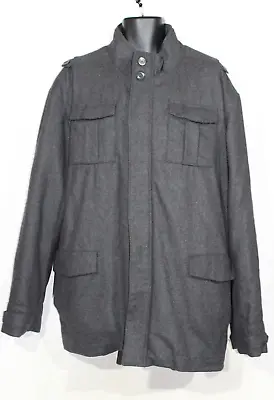 F&F Pea Coat 3XL XXXl Grey Outdoor Winter Jacket  Mens • $30.82