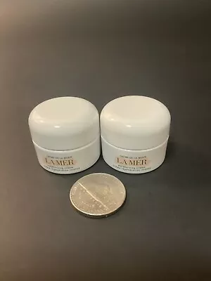 LA MER “CRÈME DE LA MER” : MOISTURIZING CREAM DUO Larger Deluxe Samples / NEW • $22.99