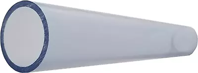 1/2 Inch Diameter Clear PVC Schedule 40 Pipe [Pipe ID 0.602 Inch OD 0.840 Inch] • $30.86