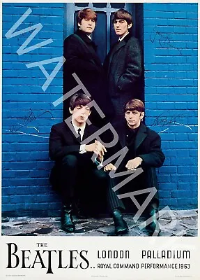 The Beatles - London Palladium - 1963 Vintage Music Poster • $29.95