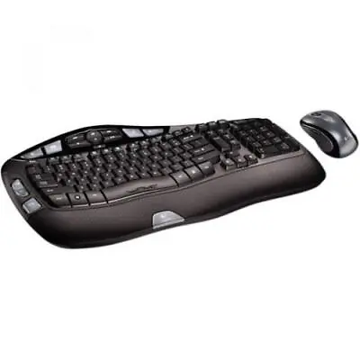 Logitech Cordless Desktop Wave Wireless Mouse & Keyboard US English (920-000264) • £299.99