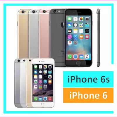 Apple IPhone 6/6s 16GB 32GB 128GB Unlocked Verizon Sprint Cricket 4G Clean ESN • $39