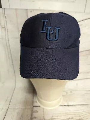 LU Legacy Athletic Cap Hat Navy Woolrich Blend VTG Adjustable • $7.49