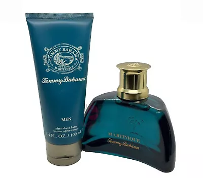 Tommy Bahama Martinique 2 Piece Gift Set - 3.4 Oz EDC Sp+3.4 Oz After Shave Balm • $26.99