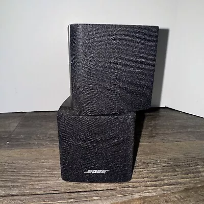 Bose Jewel Mini Acoustimass Double Cube Wired Speaker Black Lifestyle V20 V30 • $34.99