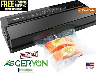 $36.95 • Buy GERYON Vacuum Sealer Machine,E2900-MS Food Vacuum Sealer With Powerful Suction
