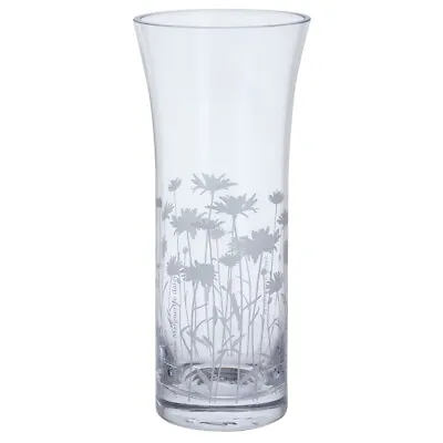 Dartington Crystal Flower Vase Bloom Marguerite Trumpet • £39.99