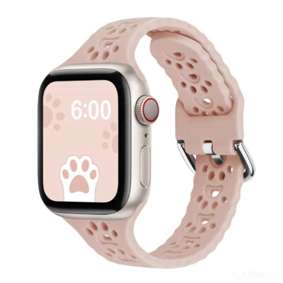$8.95 • Buy For IWatch Band Watch Silicone Strap Series 8 7 6 5 4 3 2 45/41/44/40/42/38mm