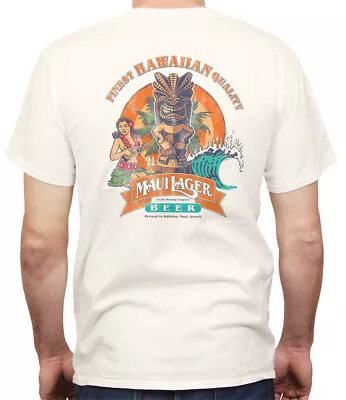 Maui Lager Tiki Men's Shirt • $32