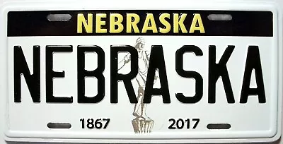 Nebraska State License Plate Novelty Fridge Magnet • $7.99