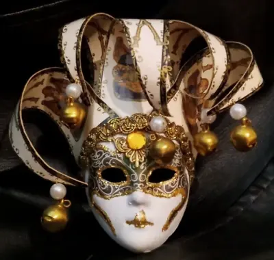 Maschera Del Galeone 5  Minature Mask With Certificate!! Stunning!! • $52.06