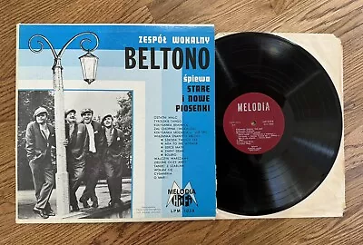 Beltono – Zespół Wokalny Beltono LP MELODIA LPM 1039 - Polish - Chicago Pop VG++ • $10