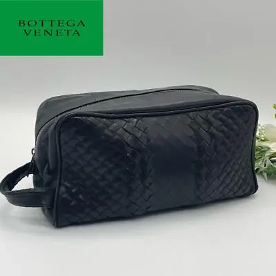 BOTTEGA VENETA Intrecciato Leather Second Bag Clutch Bag Men's B08312844E #BB024 • $188.92