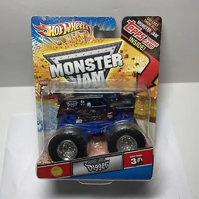 30th ANNIVERSARY 2012 SON-UVA-DIGGER Hot Wheels Monster Jam Truck W/ TOPPS CARD • $12.99