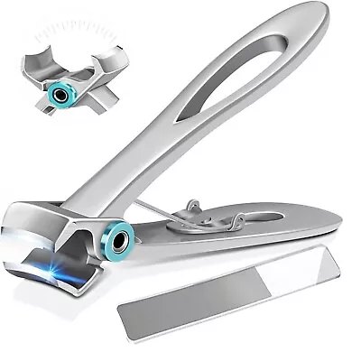 Nail Clipper Set For Women Men Seniors Toe Nail Dogs Wide Jaw Heavy Duty Thick • $8.79