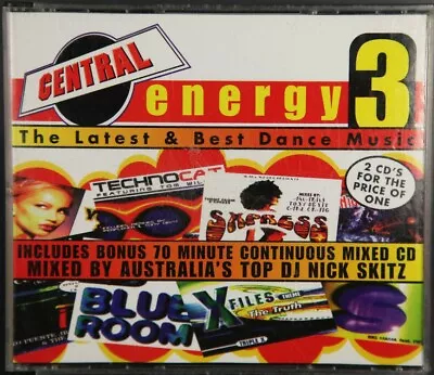 Central Energy 3 - 2 X CD 1996 Trance Euro House - Sent Tracked (C76) • $33