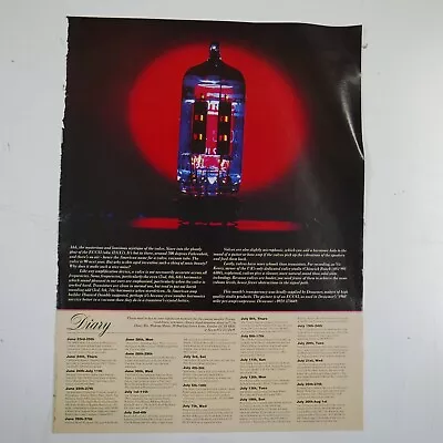 $12.46 • Buy 40x30cm Magazine Cutting 1992 VACUUM TUBE / VALVE ECC83 - 12AX7