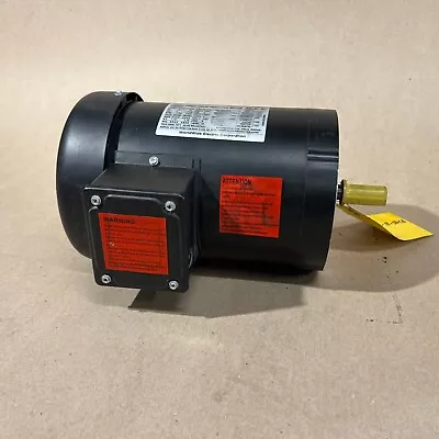 2 HP Electric Motor 3 Phase 56C Frame 1725 RPM TEFC 208 230 / 460 Volt New • $200