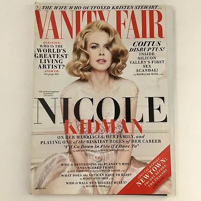 Vanity Fair Magazine December 2013 Nicole Kidman & Kristen Stewart No Label VG • $9.95