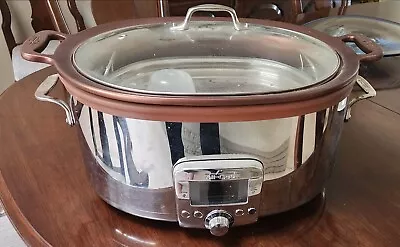 All-Clad 7 Quart Gourmet Slow Cooker Crock Pot Model Number NC00138005 • $225