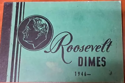 Vintage Meghrig # G-20 Roosevelt Dimes 1946 - 1961-D  Album 21 Coins CS-113 • $75