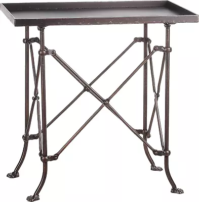 Bronze Metal Rectangle Table 20 DA0124 • $88.43