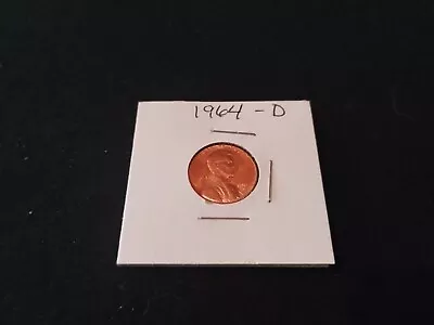 1964 D Lincoln Memorial Cent Penny  CHBU • $1.49