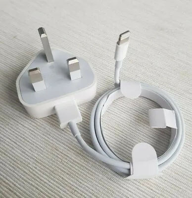 £3.25 • Buy Genuine Apple Charger Plug & Data Cable Apple IPhone 5 6 7 8 X XR 11 12 13 14 SE