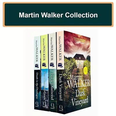 Martin Walker BrunoChief Of Police Series Dordogne Mysteries 4 Books Set Crowde • $36.77