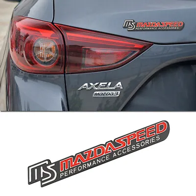 1x Car Rear Trunk Lid 3D Metal Emblem Badge For Mazda 2 3 6 Axela CX4 5 MX 3 5 6 • $13.30