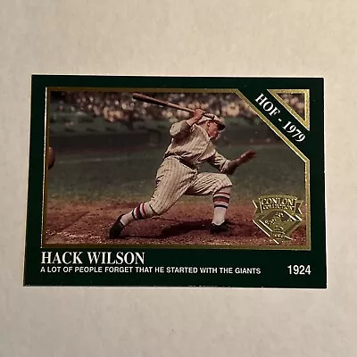 💥1995 Megacards The Sporting News Conlon Collection #41 Hack Wilson • $3.09