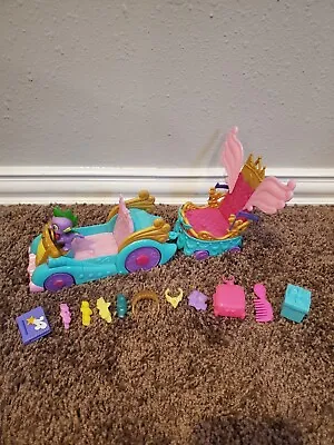 My Little Pony Friendship Magic Crystal Princess Celebration Car Playset • $30