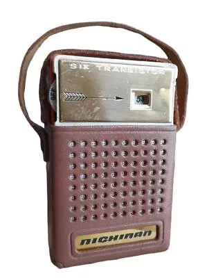 Vintage Nichinan 1960's Six Transistor Radio • $67.68