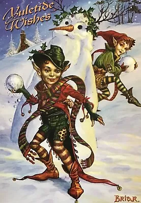 Briar ‘Snow Sprites’ Pagan Wicca Alternative Yule Christmas BY18 • £2.90