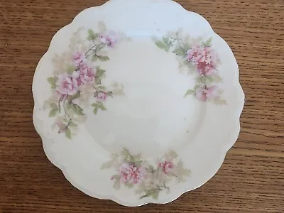 New Habsburg Austria Desert Plate With Floral Rose Pattern • $19.99