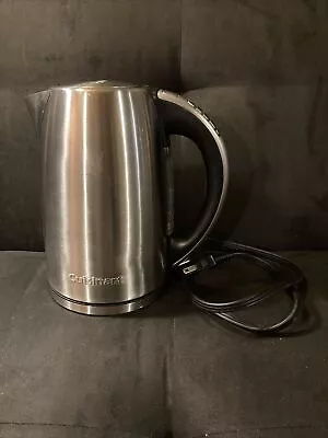 £48.55 • Buy Cuisinart Programmable Electric Kettle Stainless Steel 1.7 Liter CPK-17 Tested