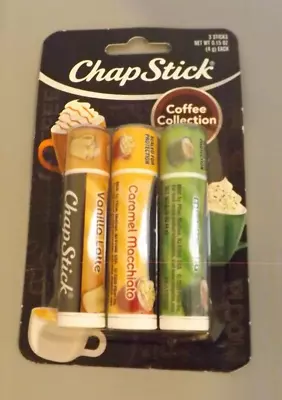 Chapstick Coffee Collection Vanilla Latte Mint Mocha Caramel Macchiato Lipbalm • $9.95