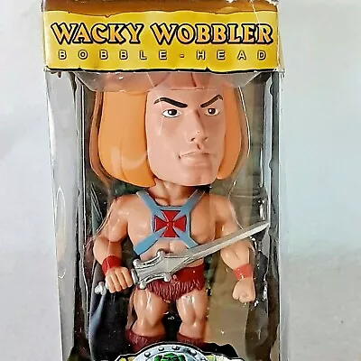 Masters Of The Universe He-Man 30th Wacky Wobbler Bobblehead Figure 2012 Funko • $65.36