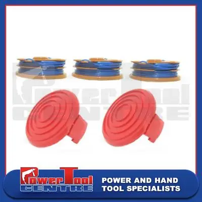 Qualcast Spool Cover Cap X2 & Line X3 GT25 GGT3503 GGT350A1 Strimmer Trimmer • £14.99