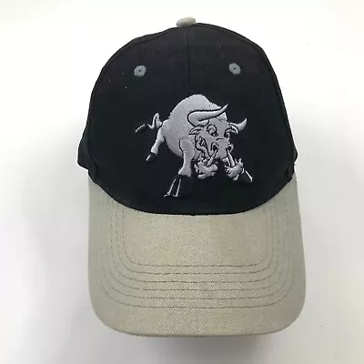 VINTAGE Tucson Toros Hat Cap Strapback Black White Embroidered MILB Minor League • $41.14