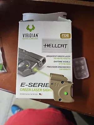 Viridian E-series Grn Lsr  Hellcat Fde With RedDot Sighting Round+ Batteries • $80