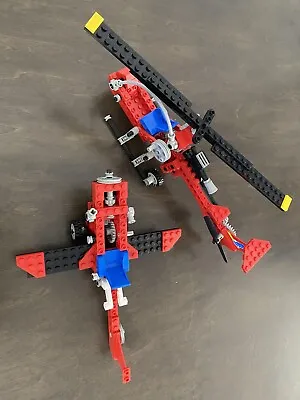 LEGO Technic: Aero Hawk II (8812) Helicopter + Airplane Almost Complete 2 Sets • $25