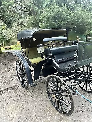 Horse Drawn Omnibus Carriage Buggy Wagon Sleigh Antique • $2000