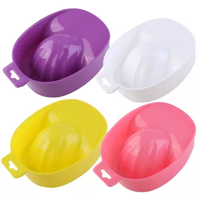 2PCS Durable Polish Remover Nail Art Manicure Care Soak Bowl Tray Polish Remover • $10.52