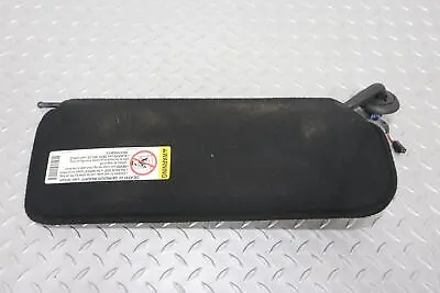 00-04 Chevy Corvette C5 Coupe Left Driver LH Illuminated Sun Visor (Black 19i) • $75